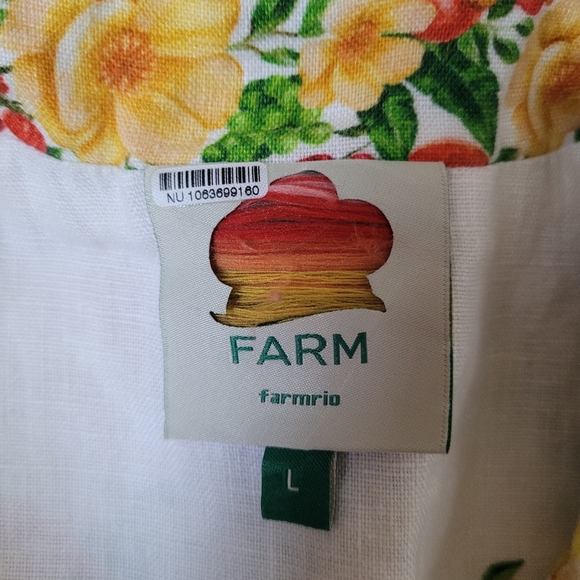 Farm Rio Linen Romper - Picture 6 of 8